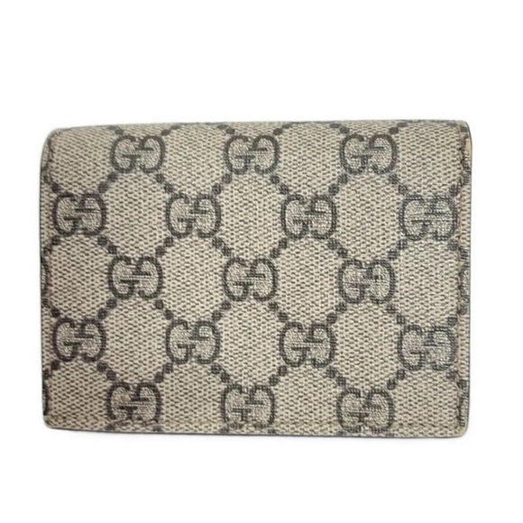 Gucci Supreme Beige and Red Cherry Wallet EUC - Picture 2 of 5